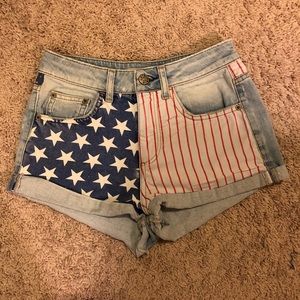 Jean “American” shorts from top shop!